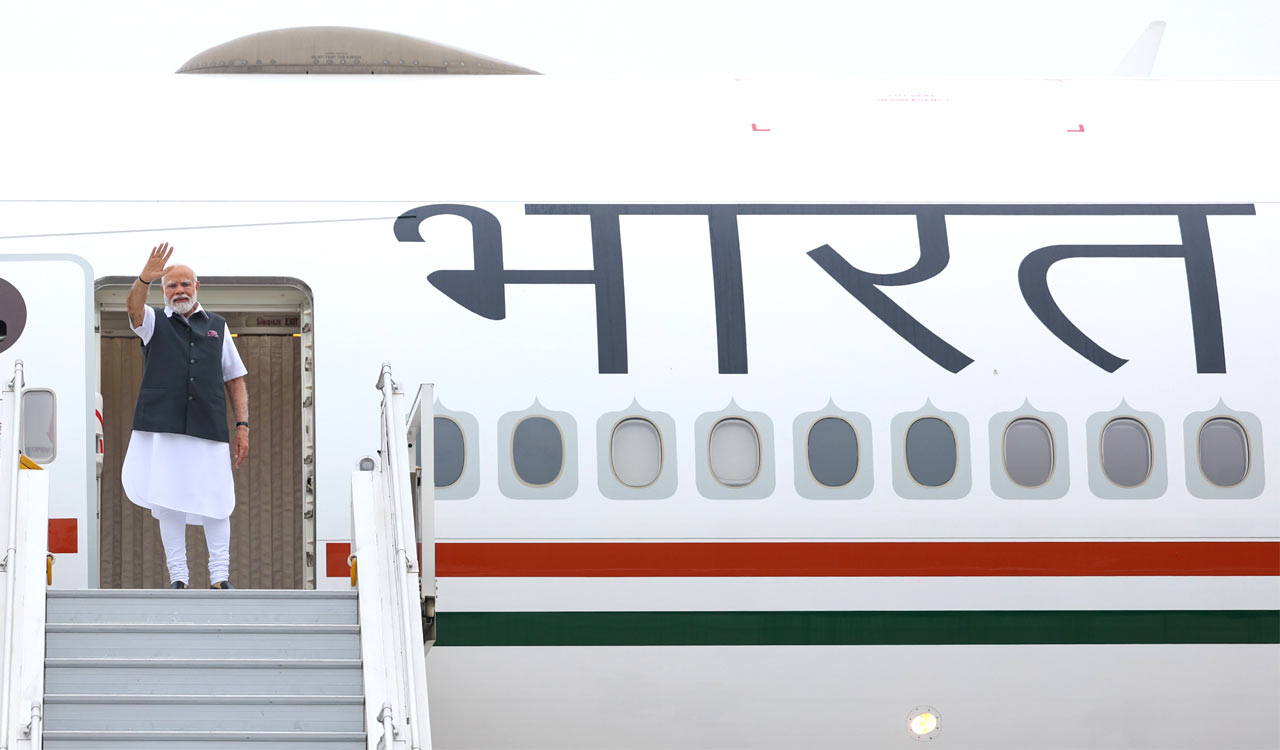 Modi embarks on diplomatic journey to France and UAE