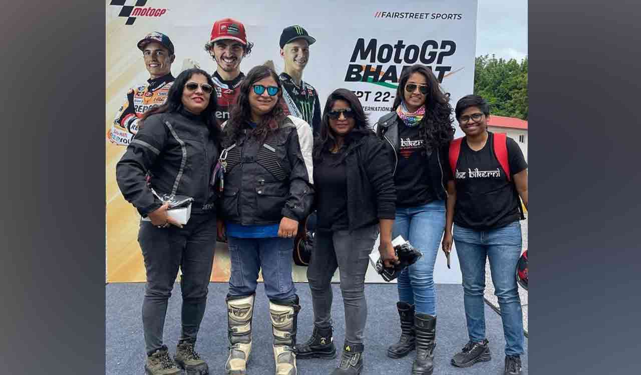 400 bikers kickstart Hyderabad part of MotoGP Bharat city tour