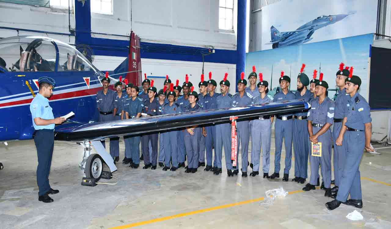 Dundigal Air Force Acaemy conducts training camp for NCC