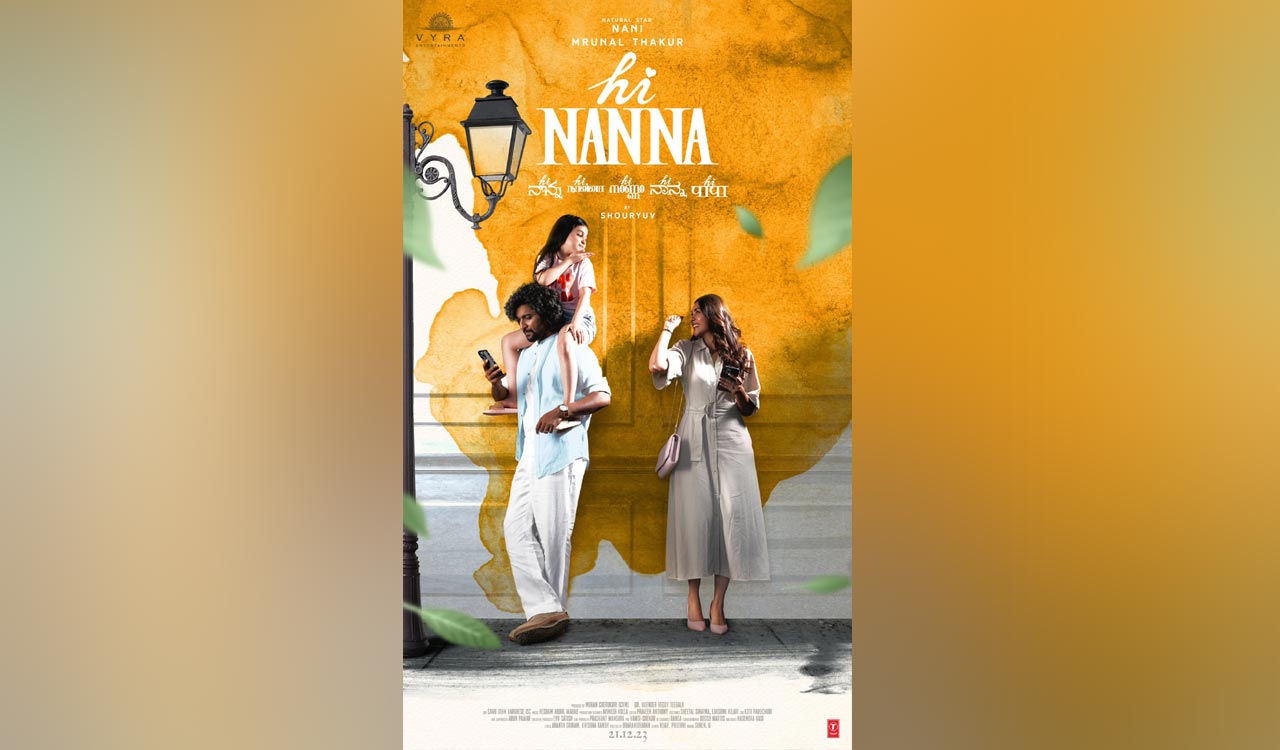 Nani and Mrunal Thakur to star in Telugu film ‘Hi Nanna’