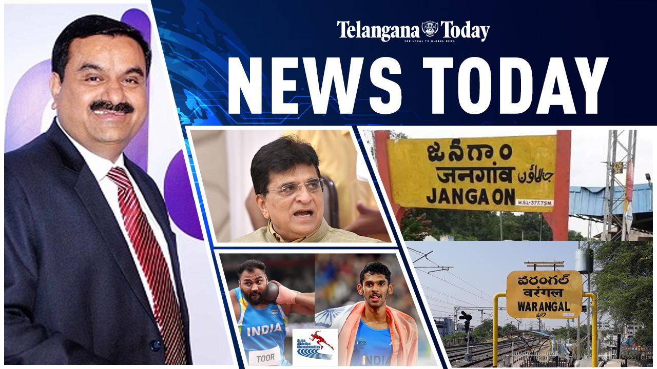 News Today: Adani AGM 2023, Kirit Somaiya’s Viral Sex Video, Asian Athletics Championships, And Others