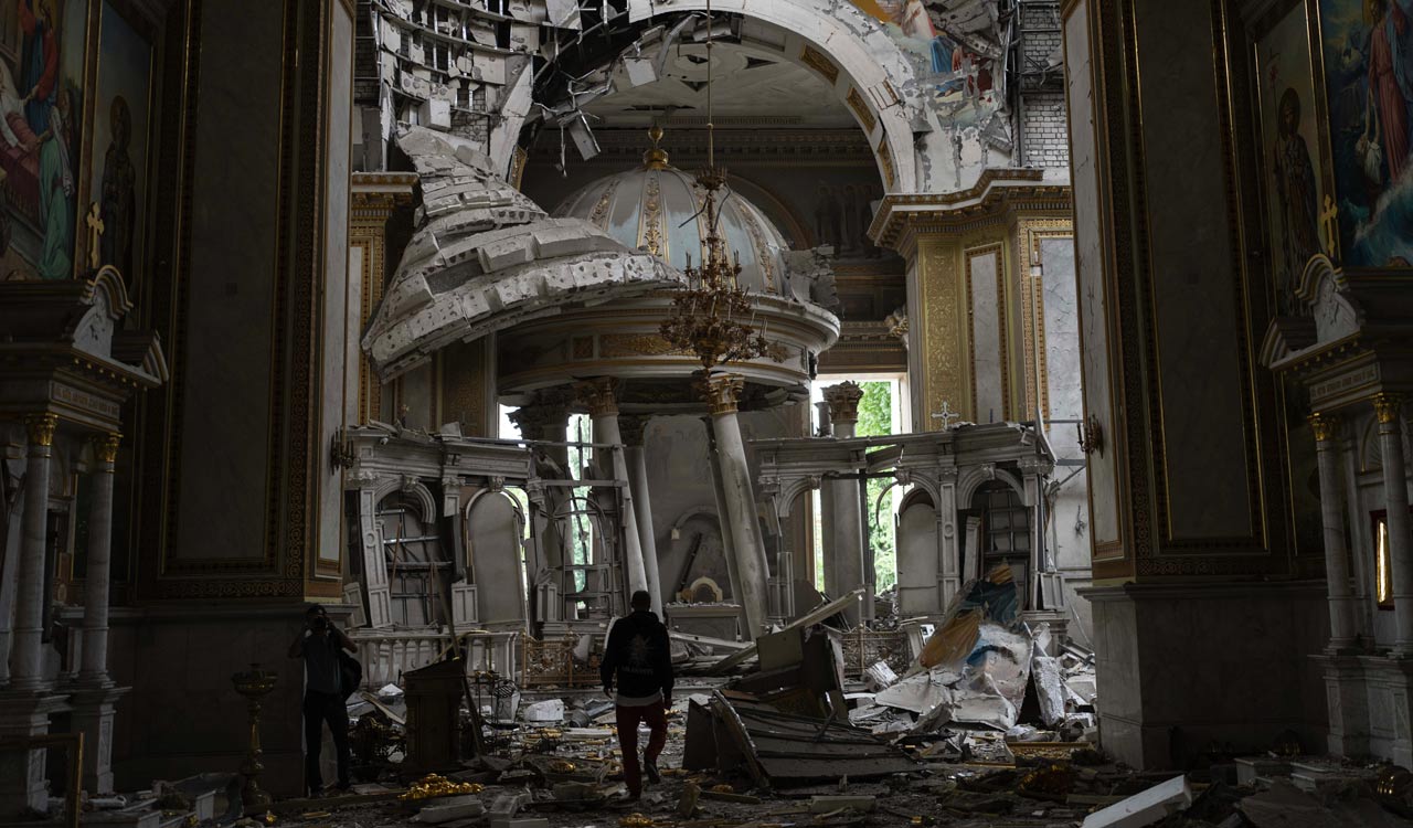 Russian strike on Ukraine’s Odesa leaves one dead, 22 wounded