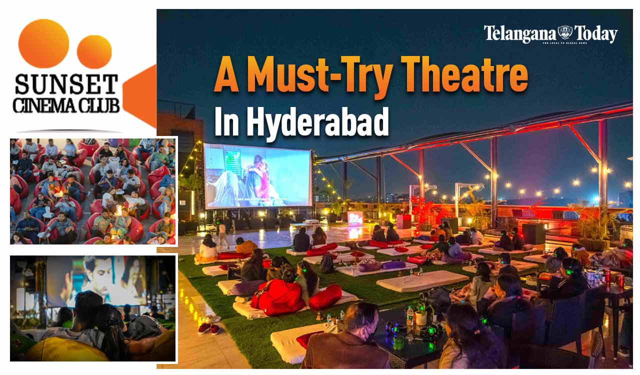 Open Theatre Experience In Hyderabad | Sunset Cinema Club