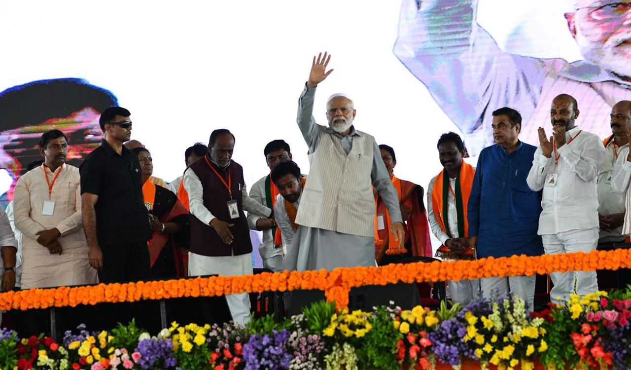 Disappointing turnout at Prime Minister’s meeting in Hanamkonda