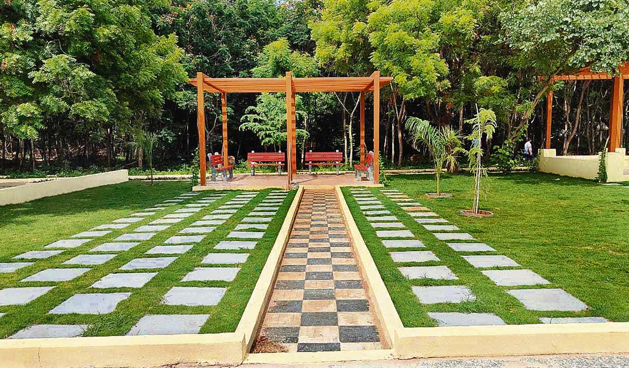 GHMC turns this litter dump into theme park