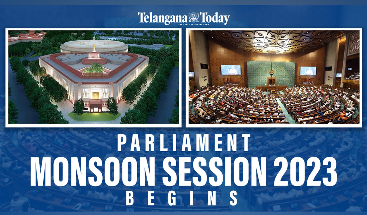 Parliament Monsoon Session 2023 : Centre To Move 21 New Bills & 7 Old Bills | Telangana Today