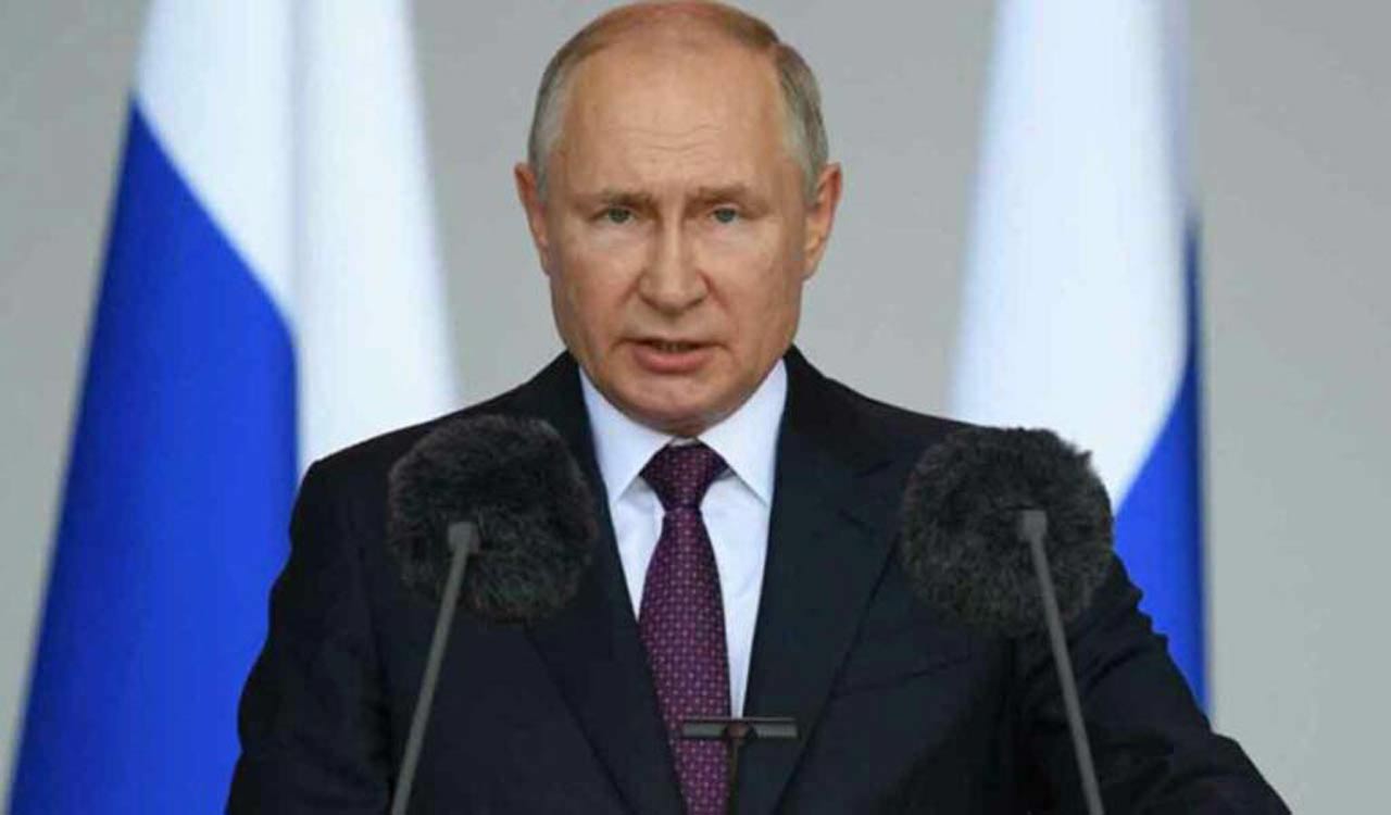 Russia has ‘sufficient stockpile’ of cluster bombs, says Putin