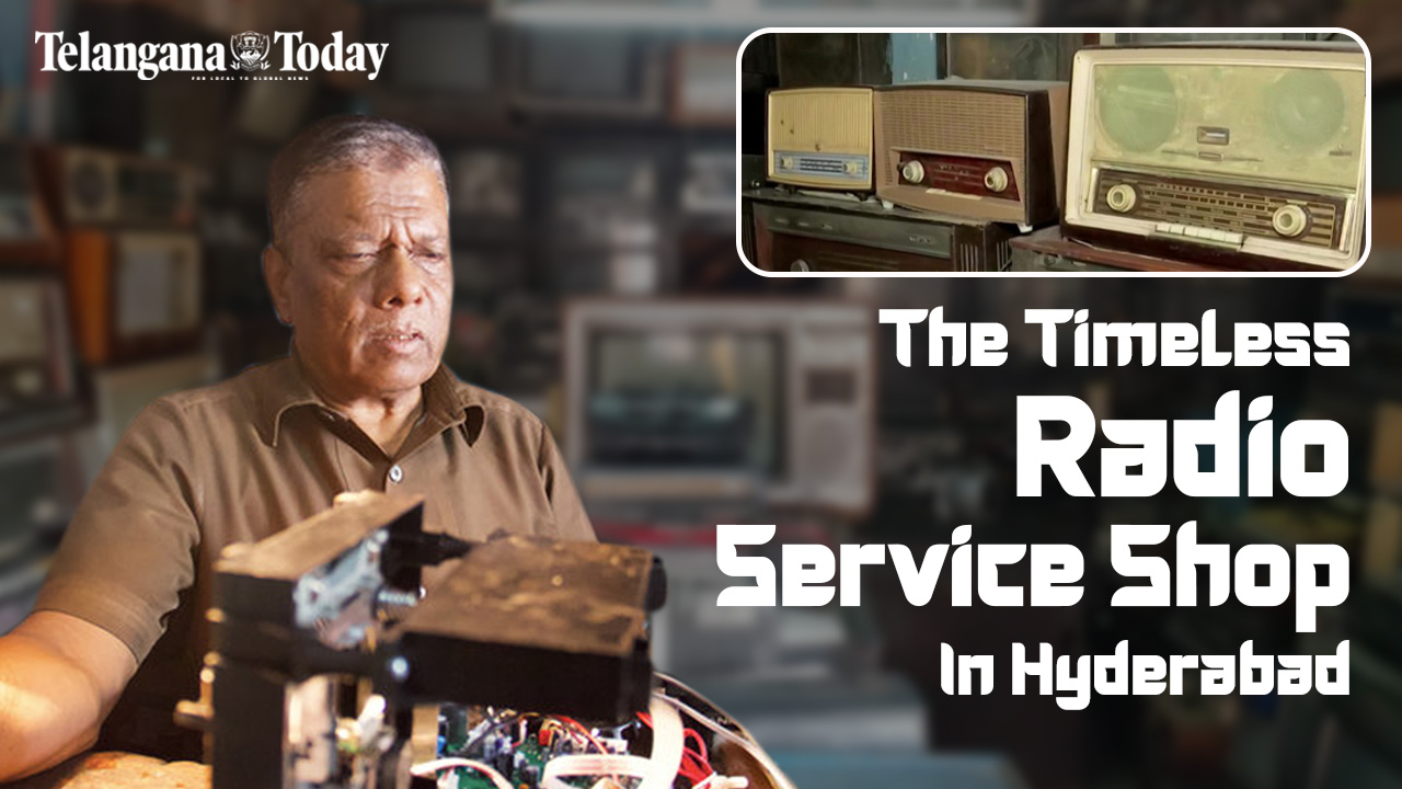 70-Year-Old Radio Service Shop In Hyderabad | Mahboob Radio Service | Old City, Hyderabad