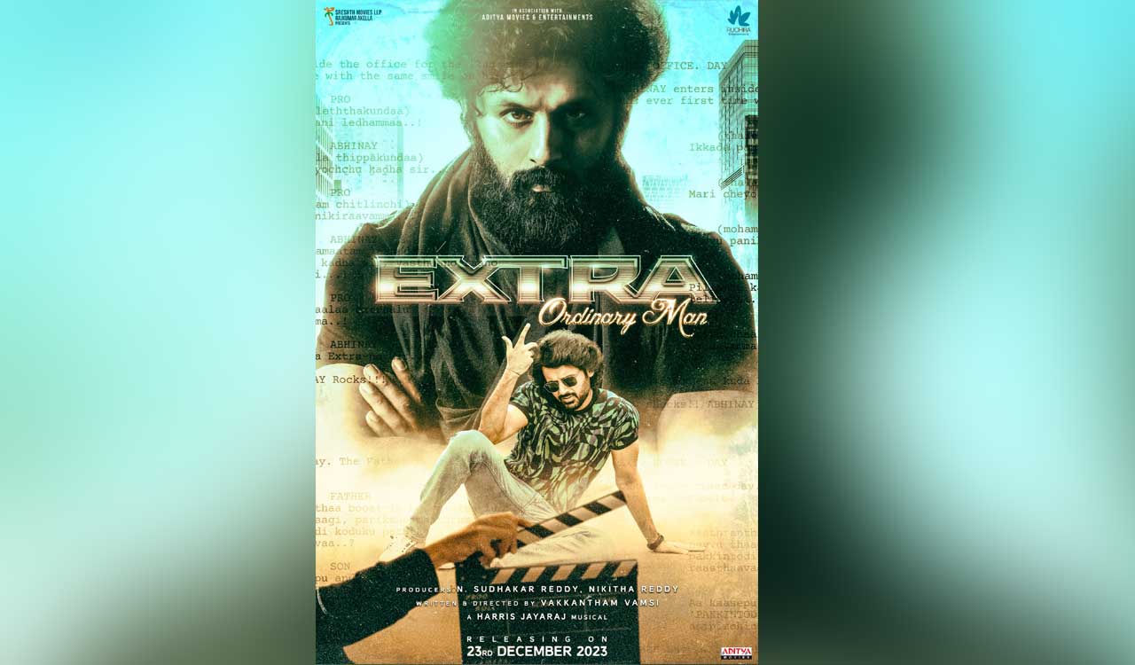 Release date announced for Nithiin starrer ‘Extra,’ unveils first look poster