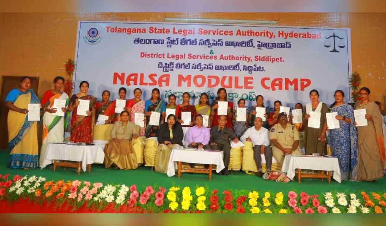 SLSA presents identity cards to transgenders in Siddipet