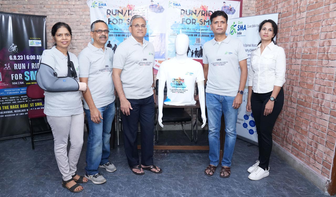 SMA awareness run to be held in Hyderabad on August 6