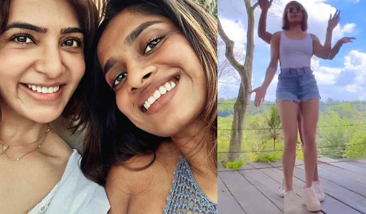 Samantha Prabhu dances to ‘Mentirosa’ during an enchanting ‘Girls Trip’ in Bali