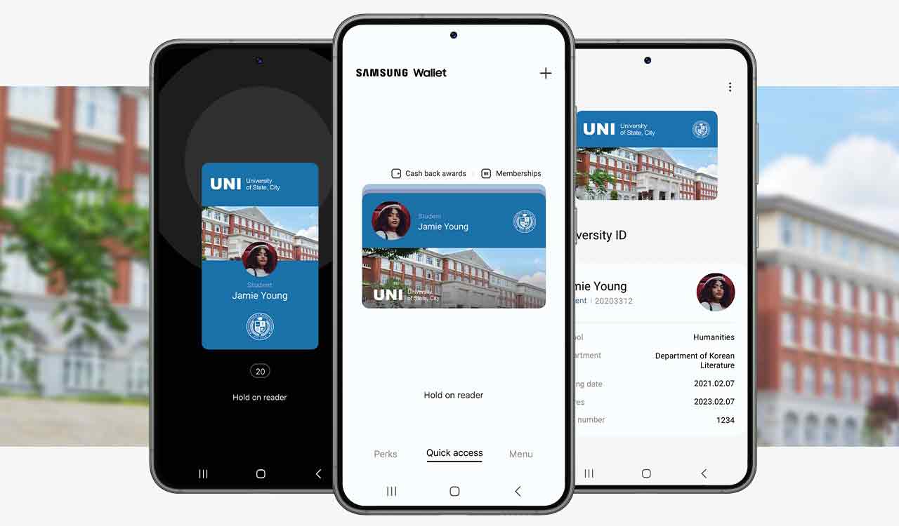 Samsung wallet now supports student IDs