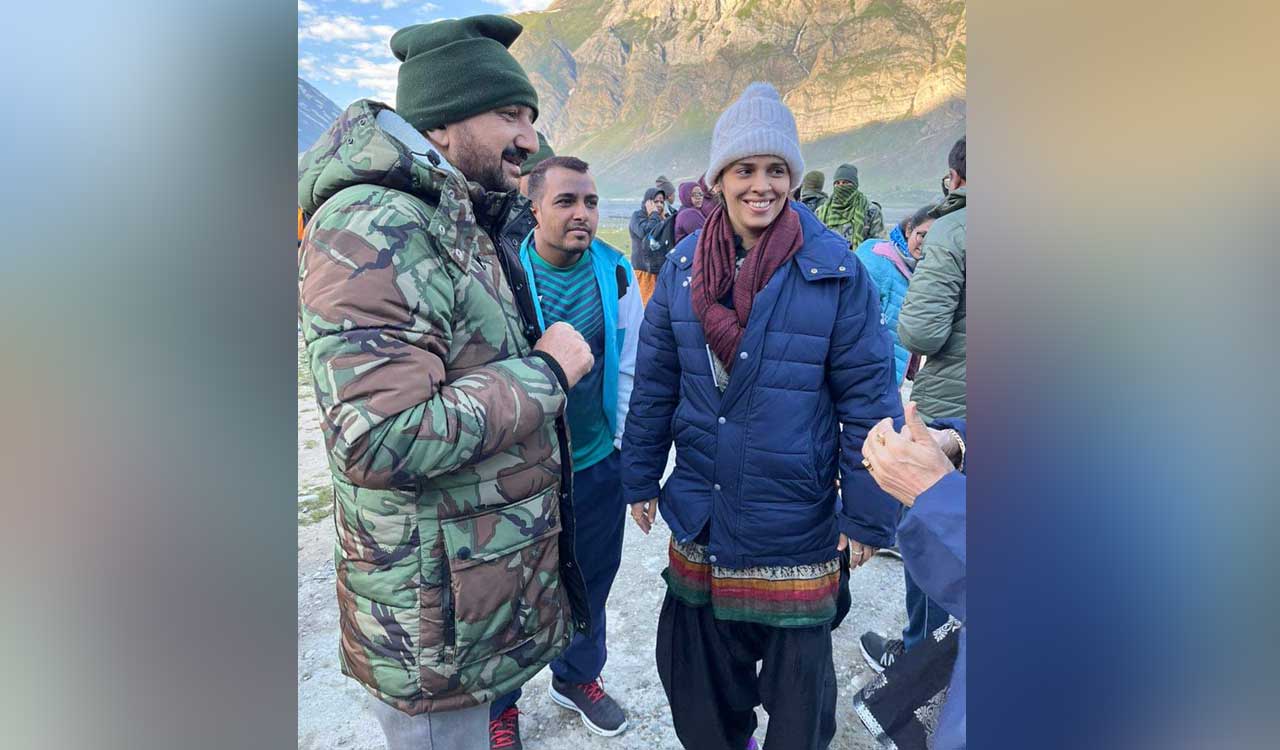 Saina Nehwal embarks on spiritual journey, completes Amarnath Yatra