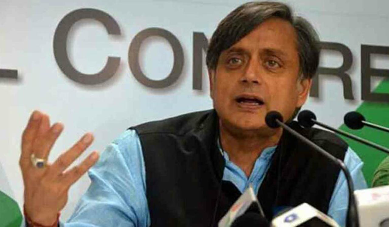 Enough is enough: We should start issuing stapled visas to anyone applying from Tibet, says Tharoor