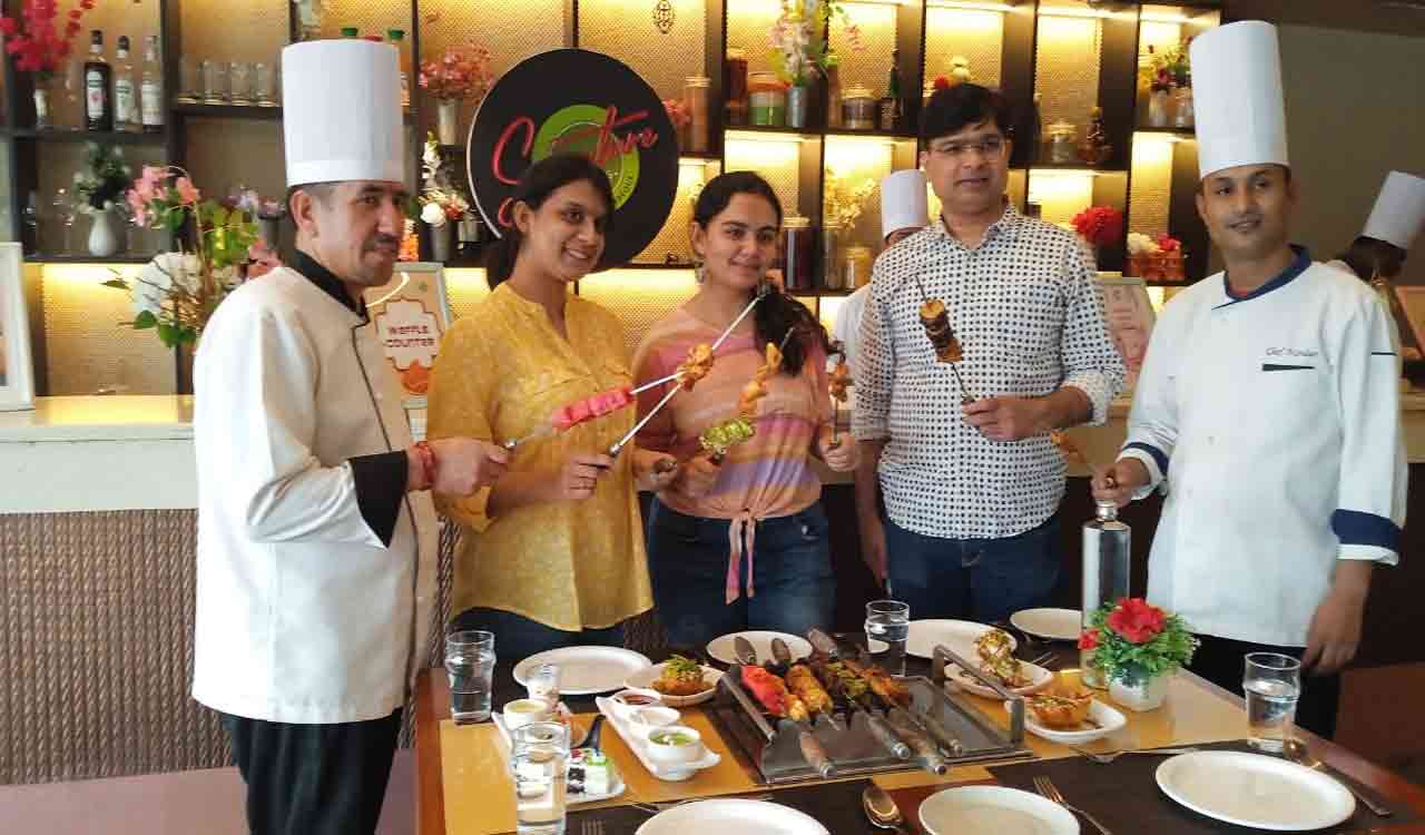 Signature Grills introduces vegetarian buffet with over 70 tempting