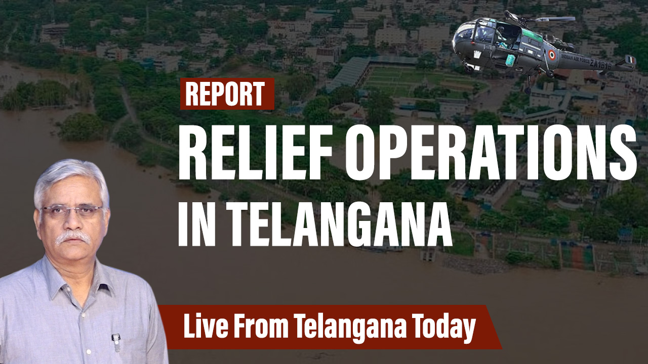 Telangana Report: Rescue And Relief Operations On Quick Pace After Floods | Bhadrachalam & Warangal