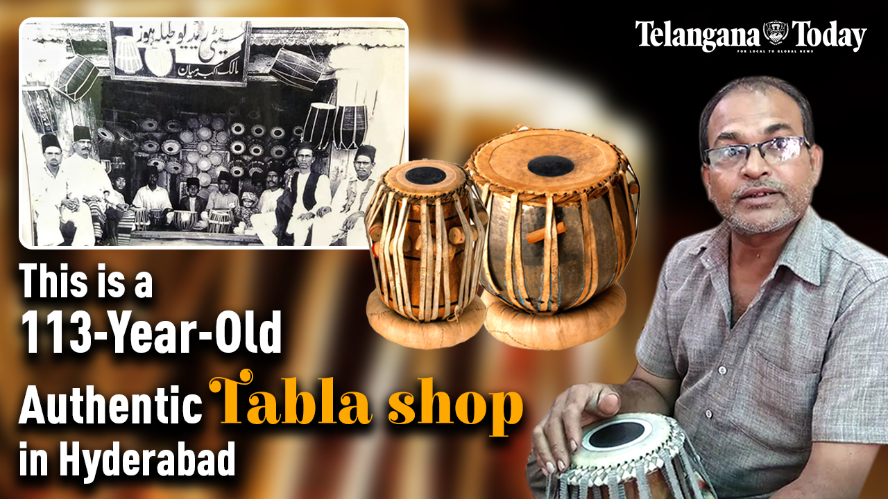 113-Year-Old Tabla Shop In Afzal Gunj, Hyderabad | Akber Miya & Brothers