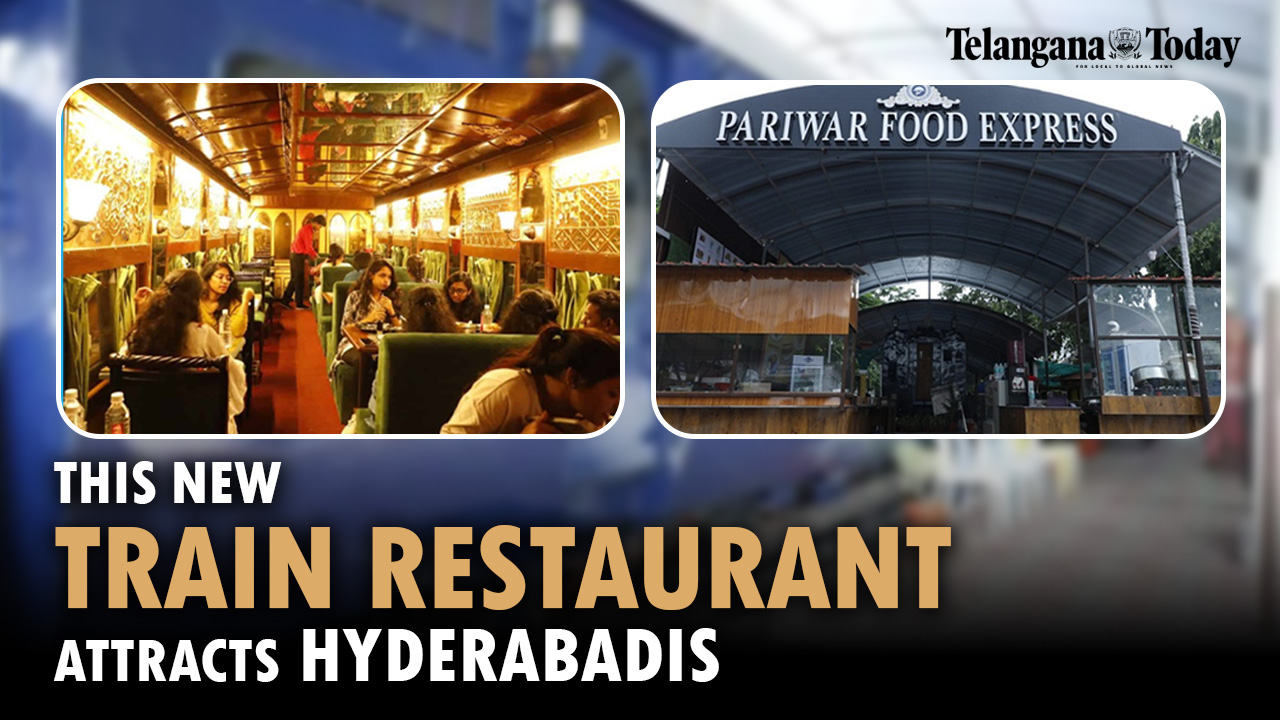 Hyderabad’s New ‘Restaurant In Train Coach’ | Kacheguda Railway Station