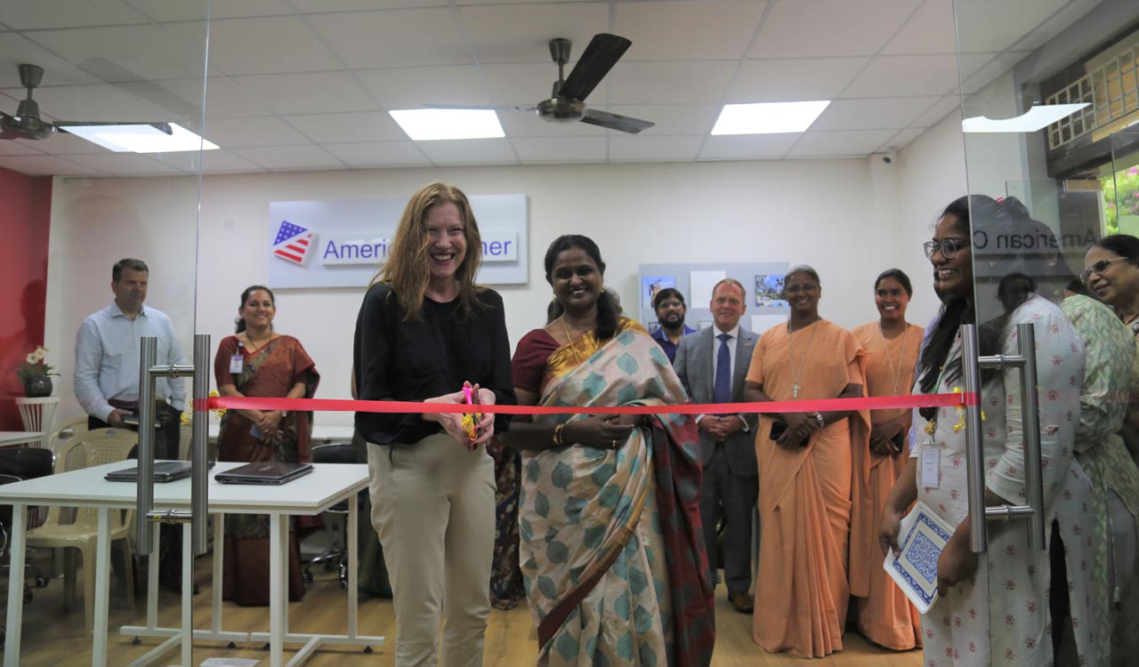 US Consulate General Hyderabad celebrates 10th anniversary of American Corner at St Francis College