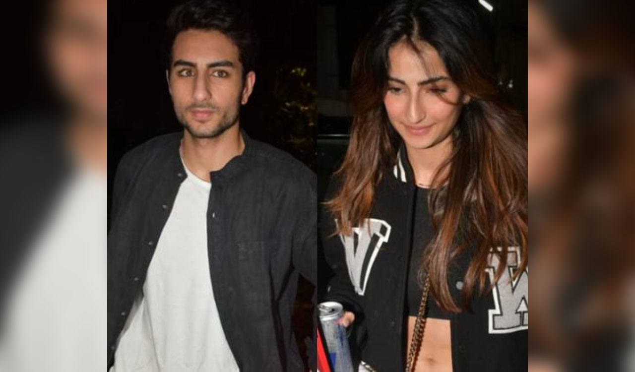 Ibrahim Ali Khan and Palak Tiwari, the rumoured couple, spotted on a movie night out