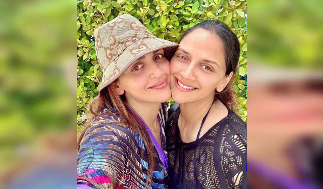 Esha Deol shares special birthday wish for Ahana, calls her ‘adventurous junkie’