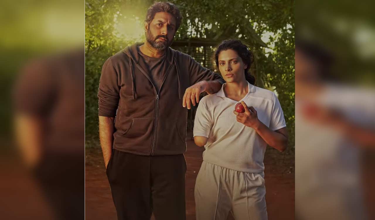 First look motion poster of ‘Ghoomer’ featuring Abhishek Bachchan and Saiyami Kher released