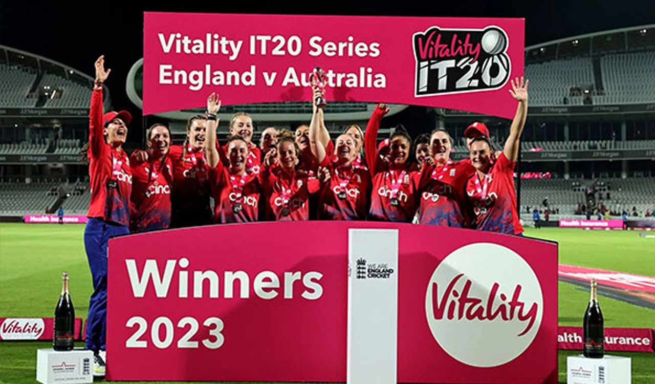 England women seal T20I series after winning third match against Australia