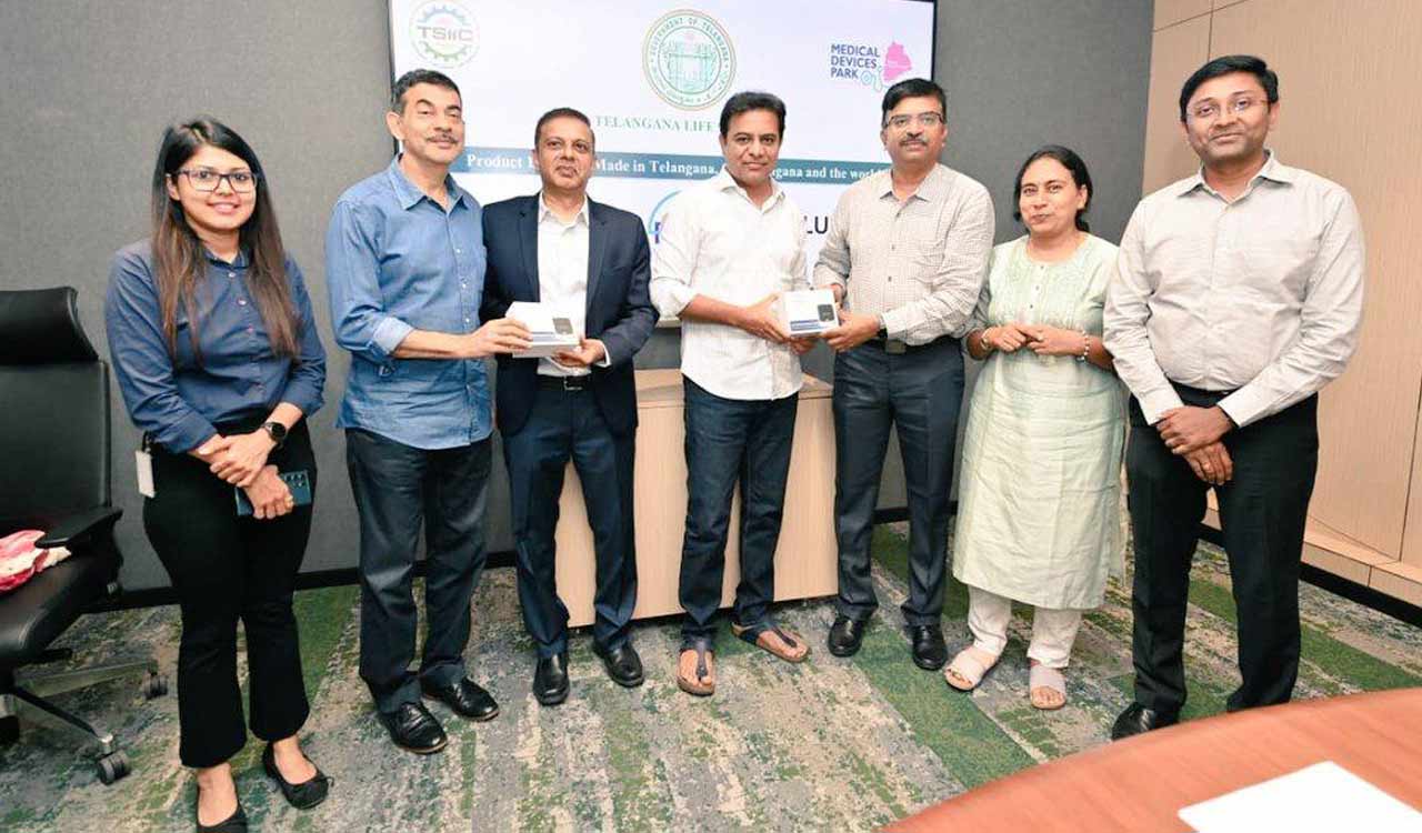 ‘Made in Telangana’ innovative products launched by KTR