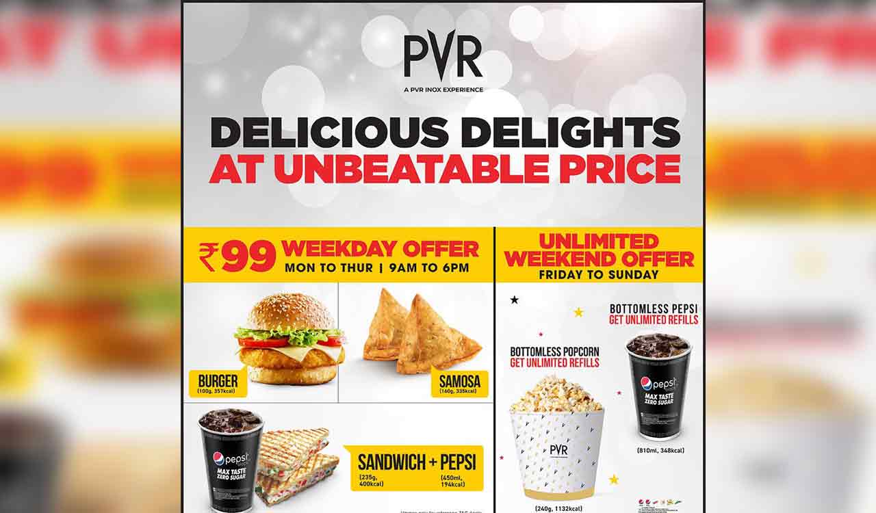 PVR reduces snacks prices, introduces offers