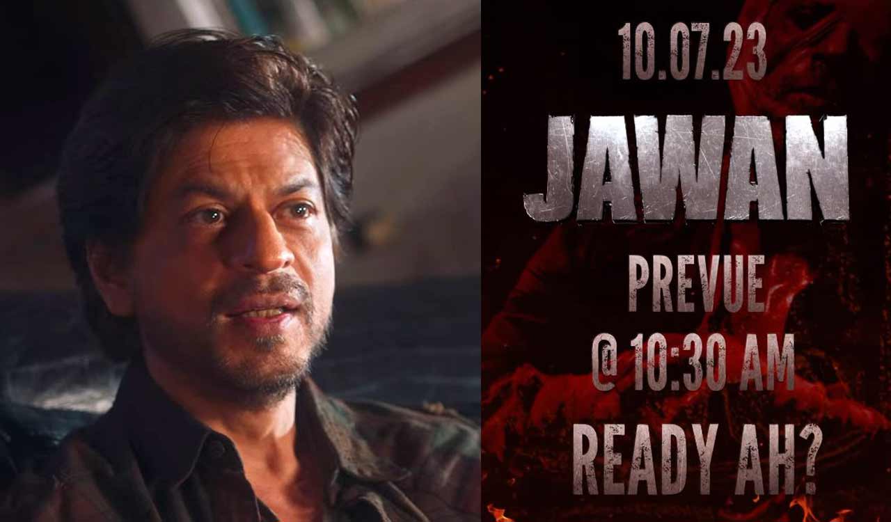 SRK promises ‘Jawan’ ‘prevue’ on July 10; asks fans ‘Ready Ah?’