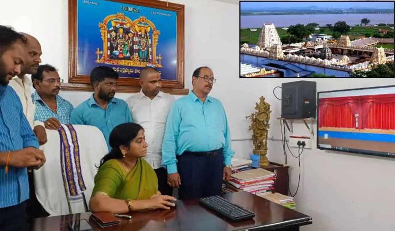 Bhadradri temple launches online ticket booking services