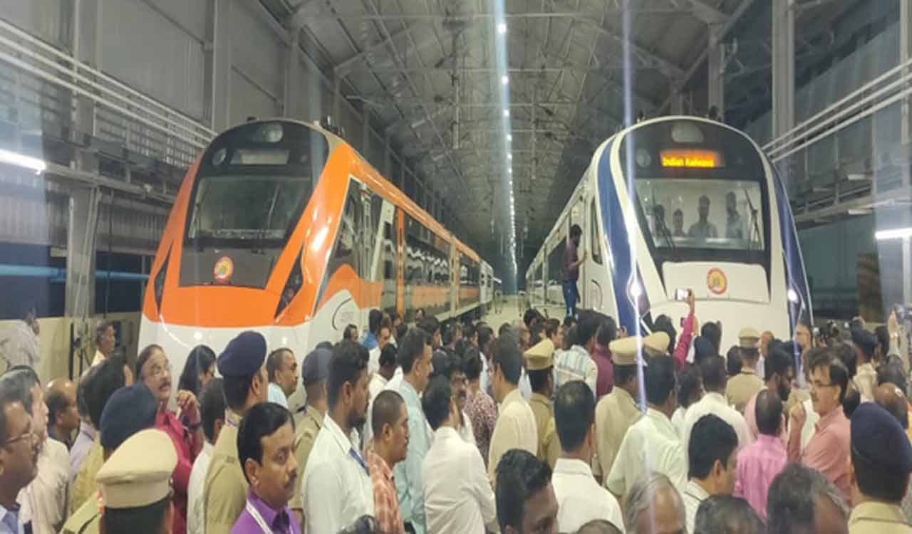 28th Rake Of Vande Bharat Express Will Be Saffron In Colour, Say ...