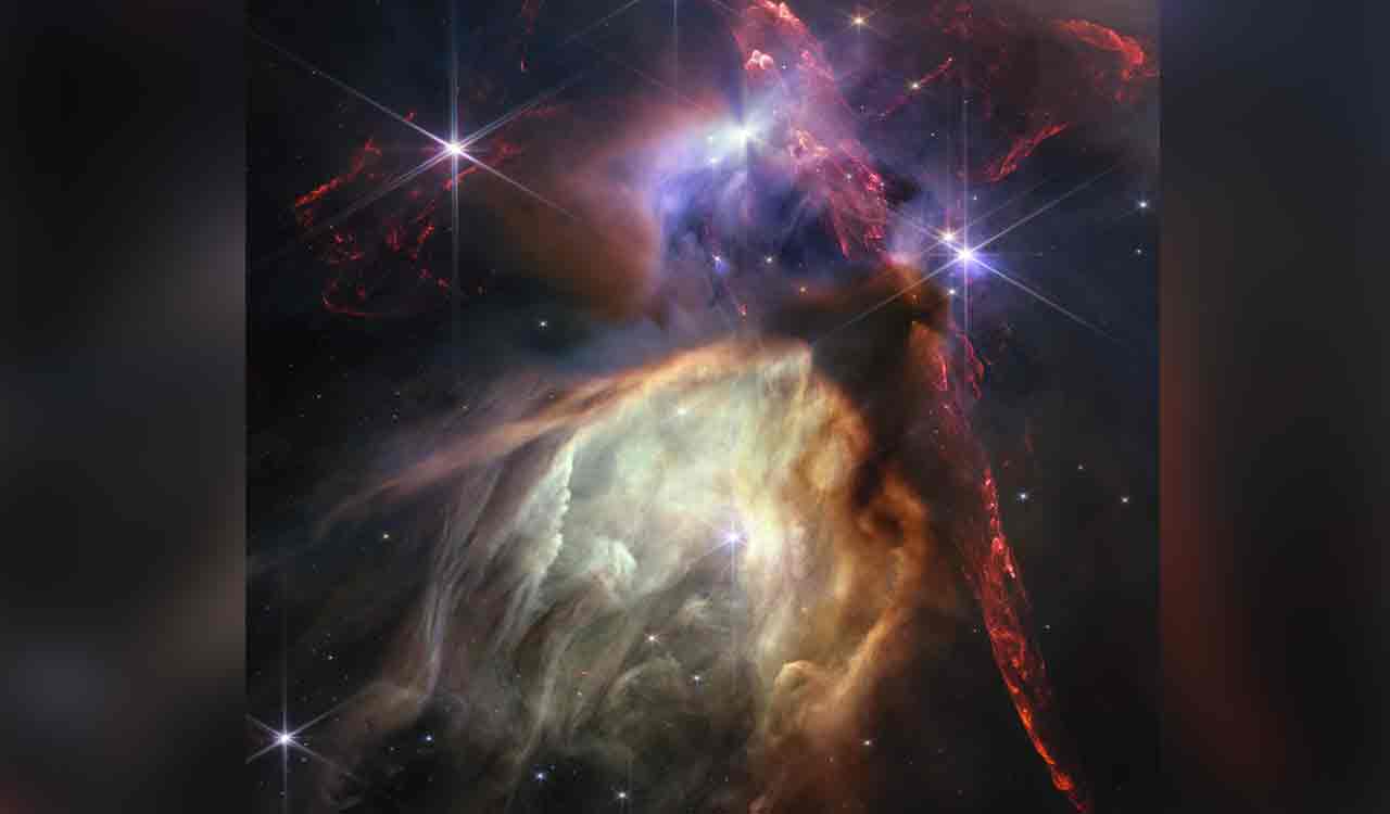 James Webb Space Telescope reveals 50 baby stars in cloud complex, marks 1 year of cosmic photographs