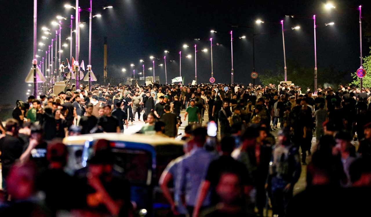 Protesters try to storm Baghdad’s Green Zone over burning of Quran, Iraqi flag in Denmark