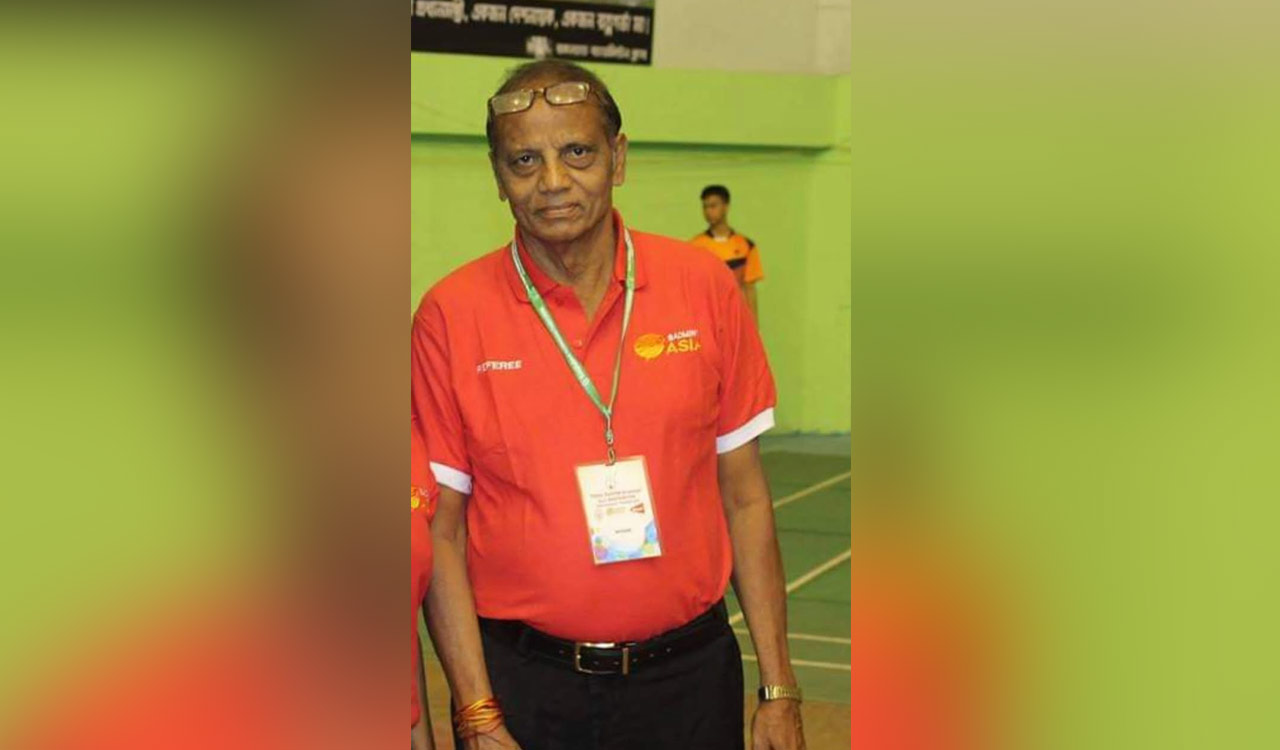 Senior official of Badminton Association of Telangana Pani Rao passes away