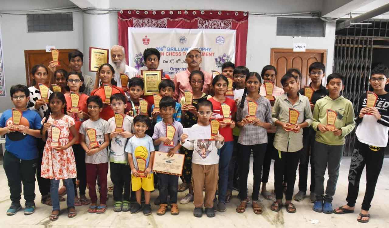Jagadeesh, Neel Yarramilli clinch Brilliant Trophy Chess Tournament titles
