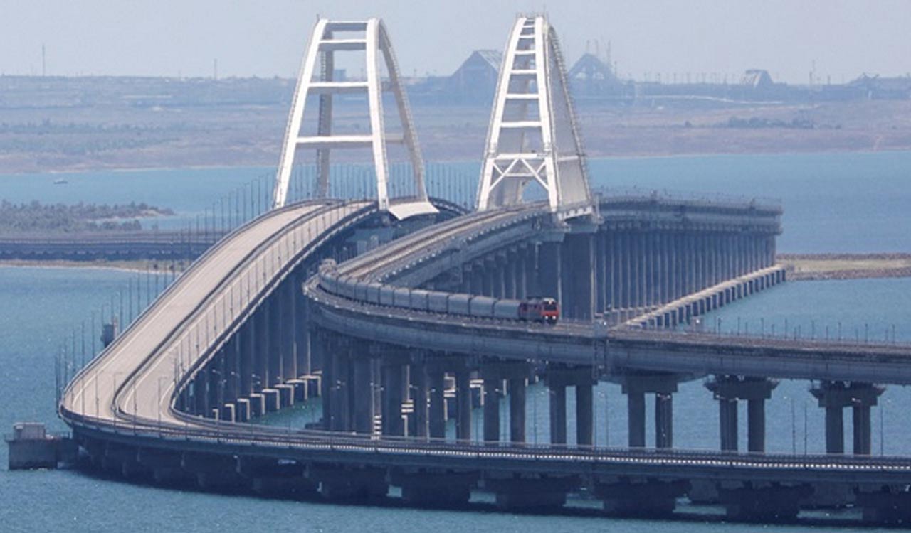 Ukrainian drone attack on Crimea blows up ammunition depot, forces evacuation