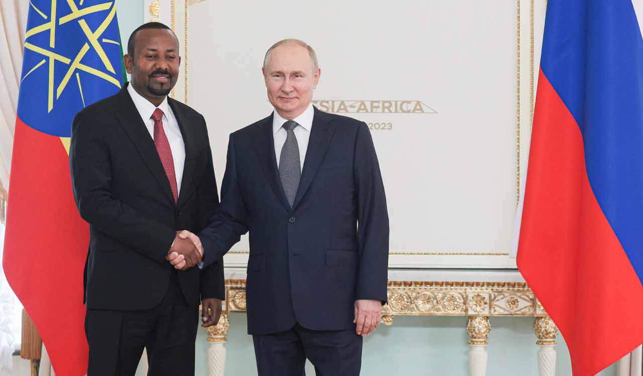 African leaders arrive in Russia for summit with Putin-Telangana Today