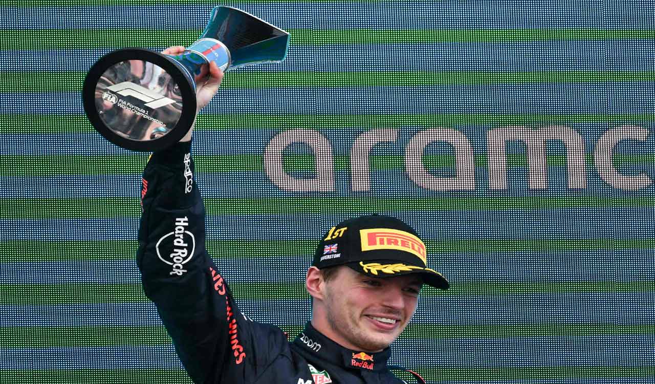 Verstappen takes 6th F1 victory in a row at British Grand Prix