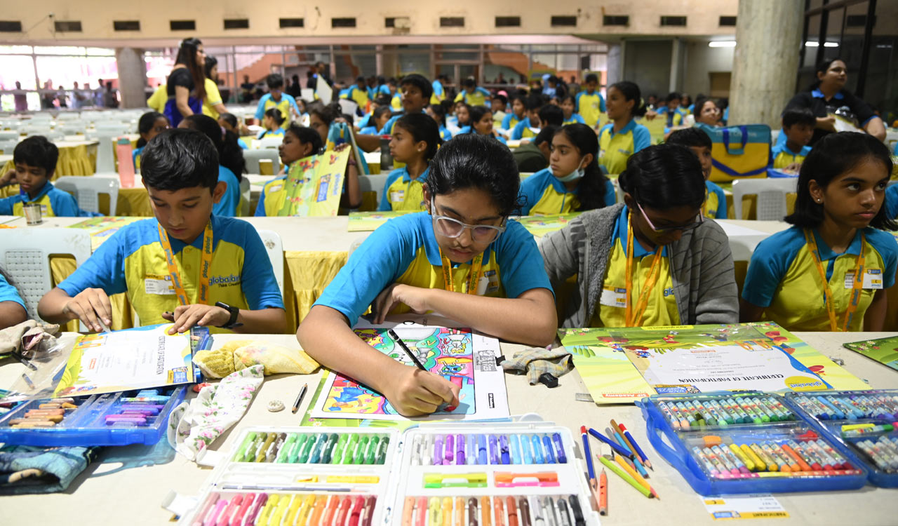 Hyderabad: 450 children participate in Kolor Camp 2023