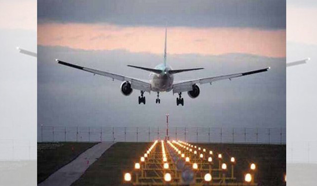 Air India flight makes emergency landing: runway obstructed by tyre debris