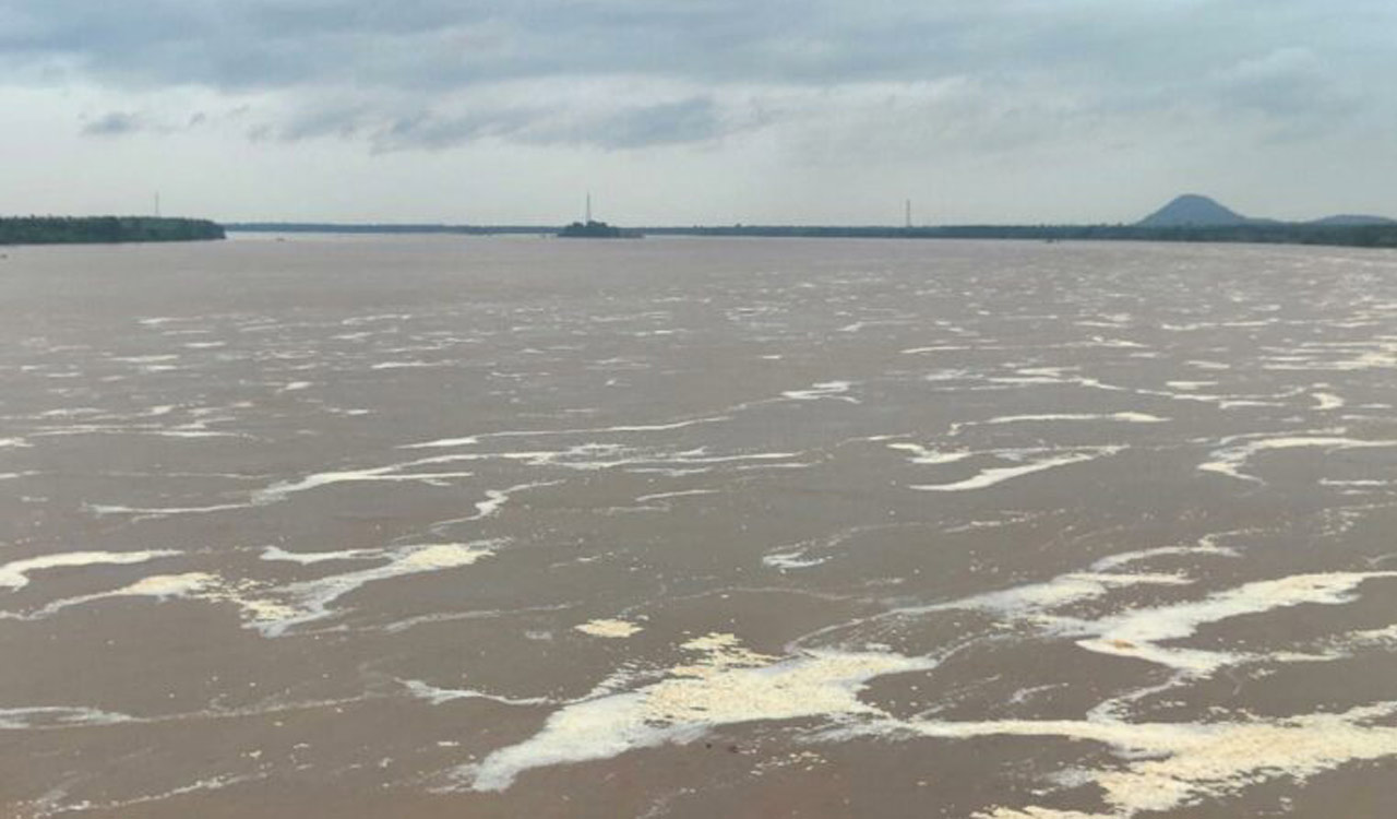 Wide spread rains in Telangana brings cheer to major irrigation projects on Godavari