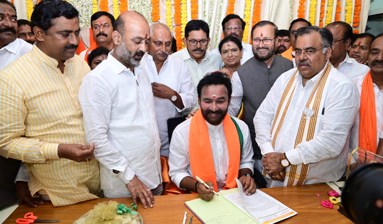 Staunch Telangana opponent Kiran Kumar Reddy’s presence at Kishan Reddy ...