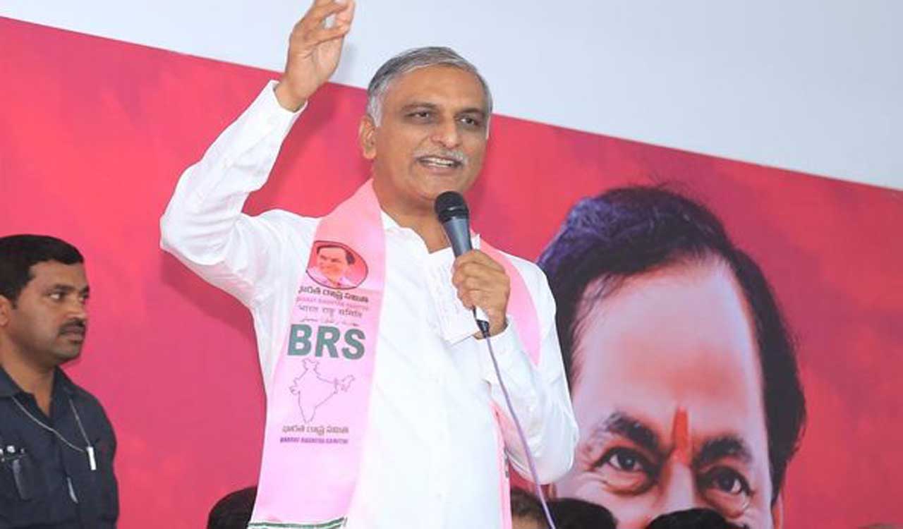 Congress will reduce farming into a bane, says Harish Rao 