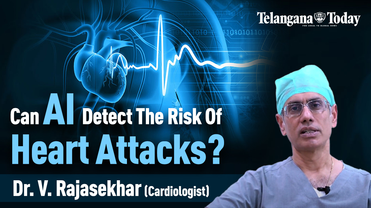 Can AI Detect The Risk Of Heart Diseases? | Telangana Today Talks With Dr.V.Rajasekhar, Cardiologist