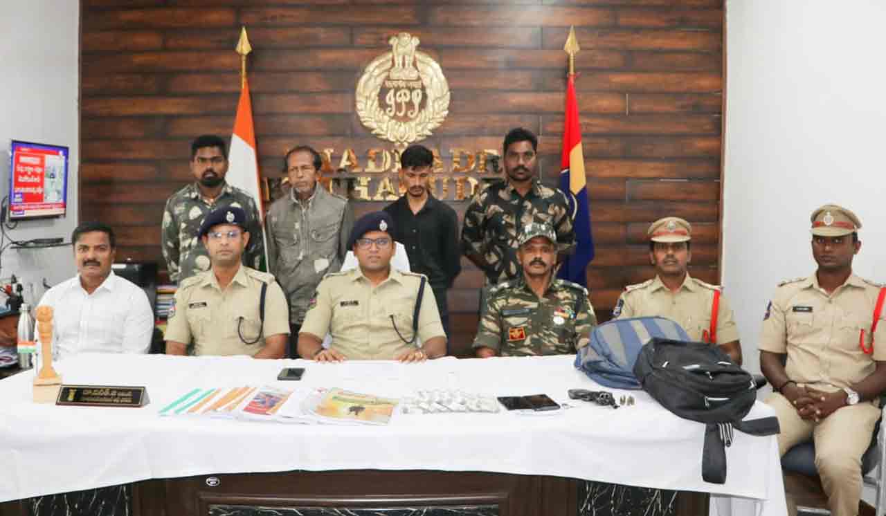 Kothagudem: Maoist with Rs.20 lakh reward on head arrested