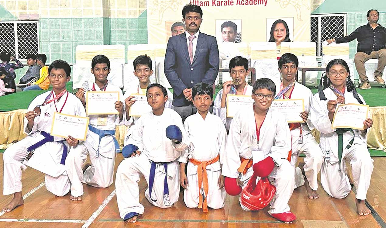 Deepesh clinches gold in National Open Karate Championship