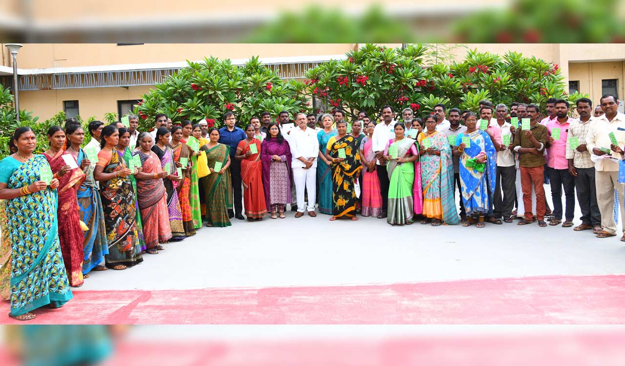 Hanamkonda: Tribals in Shayampet Mandal receive land rights