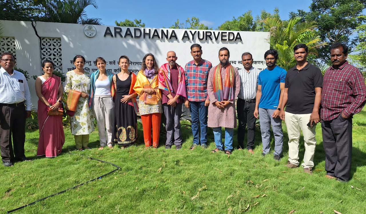 Spain documentarian visits wellness centre in Nirmal